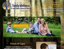 Tablet Screenshot of innovativefamilywellness.com